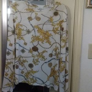 IRIS Long Sleeve Sheer Top